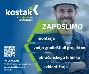 Kostak zdruzeni zaposltveni oglas